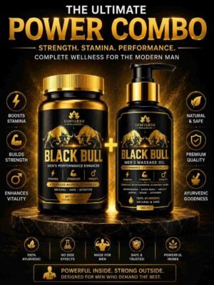 Black Bull Performance Enhancer + Massage Oil